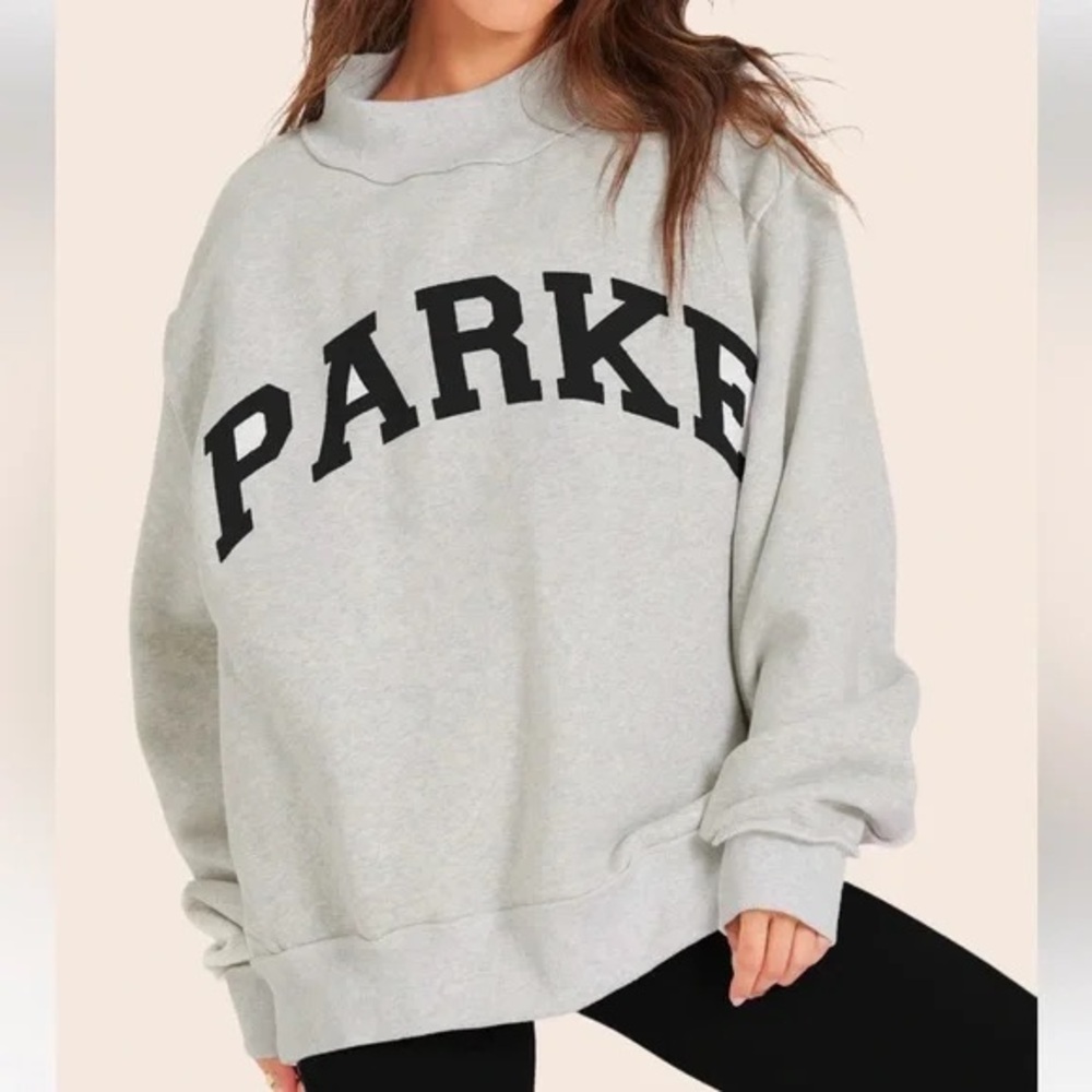 PARKE X SET Reversible Mockneck Black and Grey L/XL